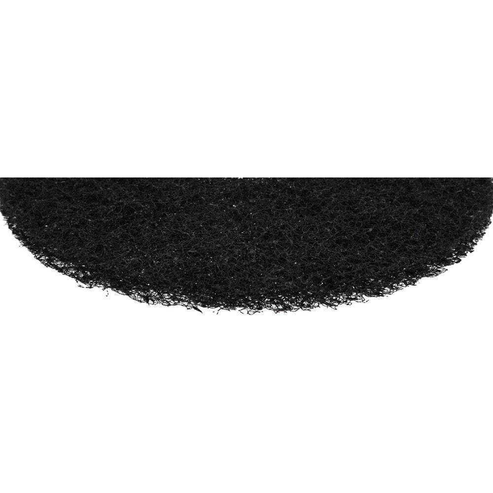 5 Pack PRO SOURCE Floor Stripping Pads: Black Coarse Polyester, 13" Diameter