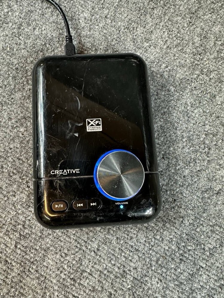 Untested Creative Labs Xmod Wireless SB0830 USB External Sound Card