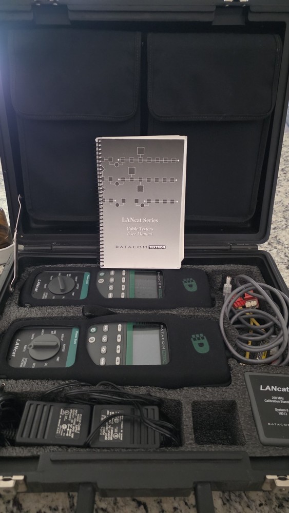 Datacom Textron LANcat System6 Cat 6 Cable Tester