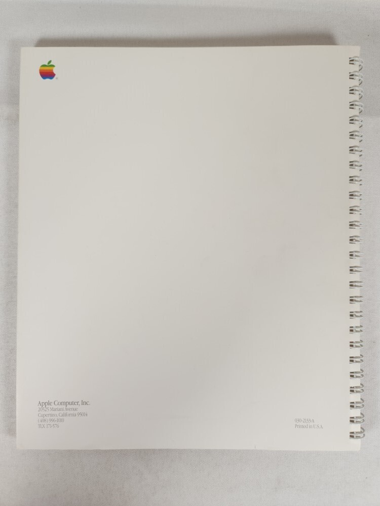 Apple Computer Macintosh Utilities User's Guide 1987 Manual ~ Vintage Computing