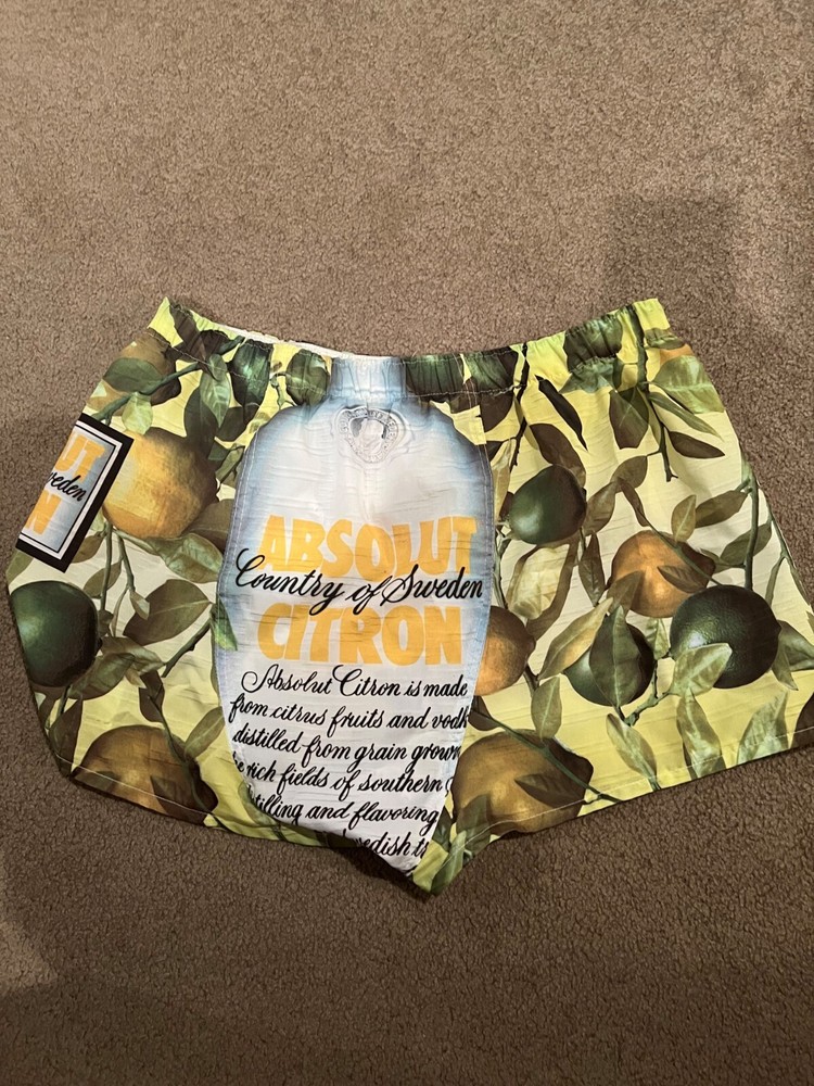 Vintage Absolut Vodka Shorts
