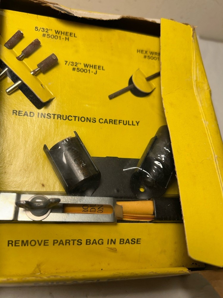 Vintage MIRACLE Chainsaw Chain Sharpener USA