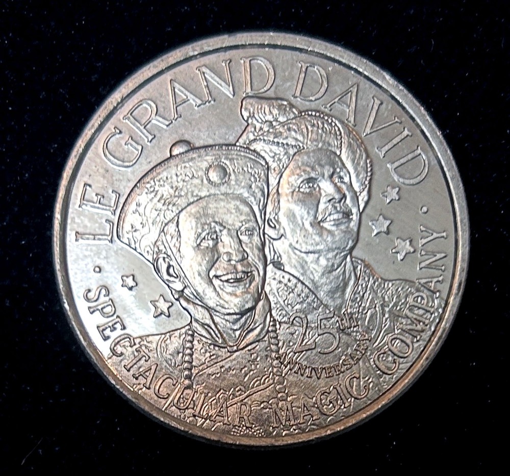 Le Grand David 25th Anniversary Token