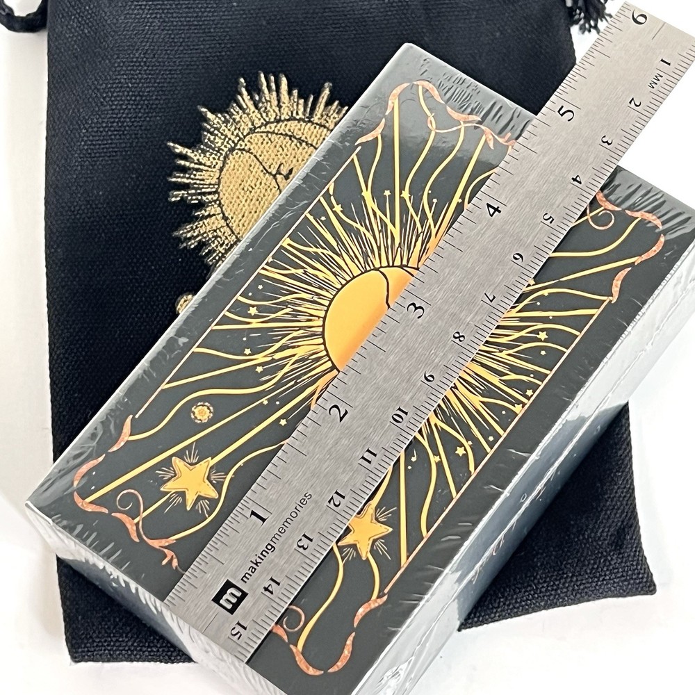 Vitacera Original Tarot Deck 78 Cards Guidebook Drawstring Bag New