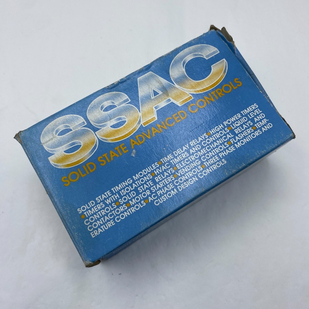 SSAC TDR2A11 Solid State Timer Relay TDR2A11🔔