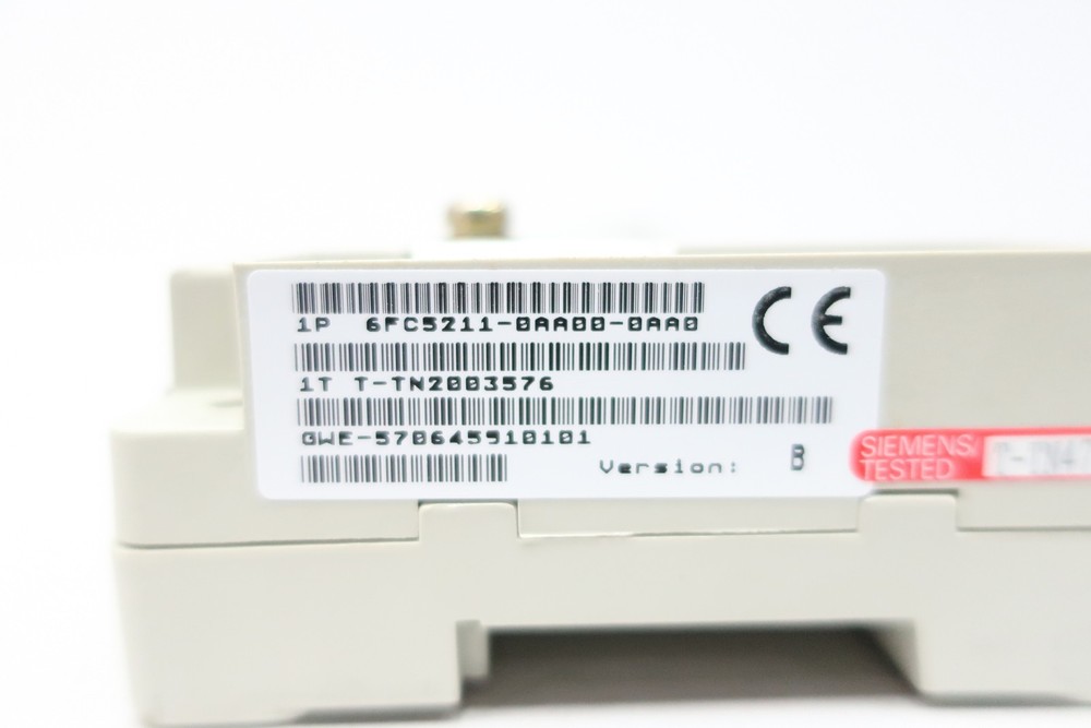 Siemens 6FC5211-0AA00-0AA0 Chassis Module