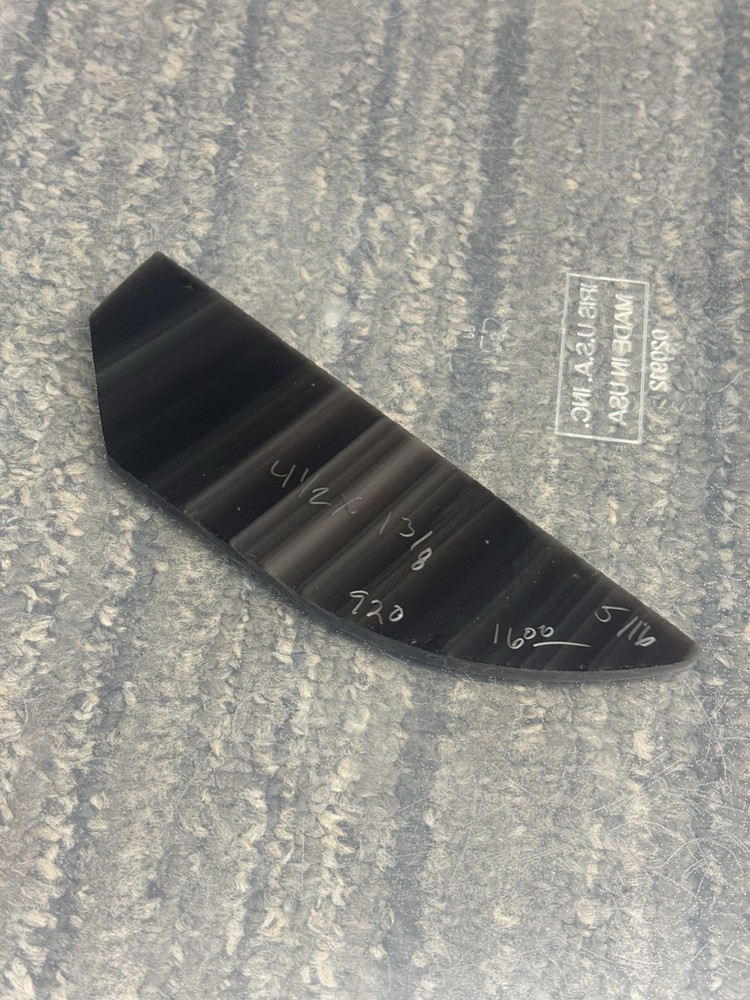Obsidian Flint Knapping Preforms Blank Knife Blade Preform Rainbow 920