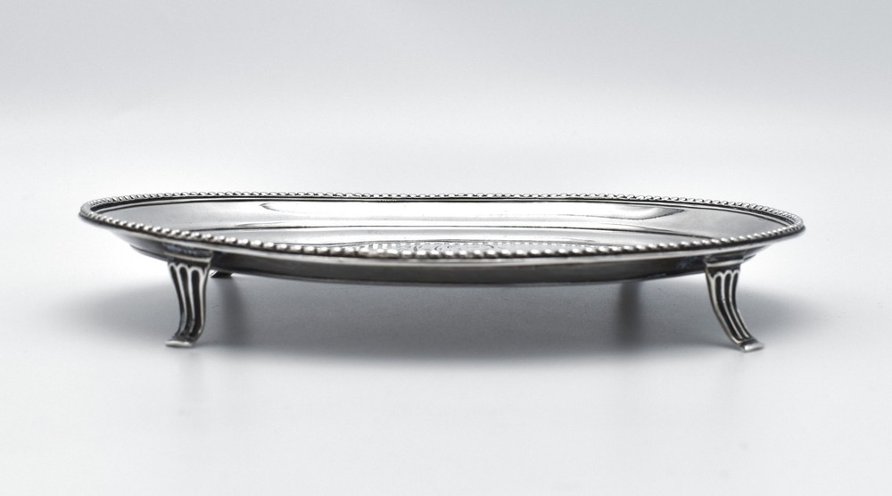 Hester Bateman Antique Solid Silver Teapot Stand Tray London 1788