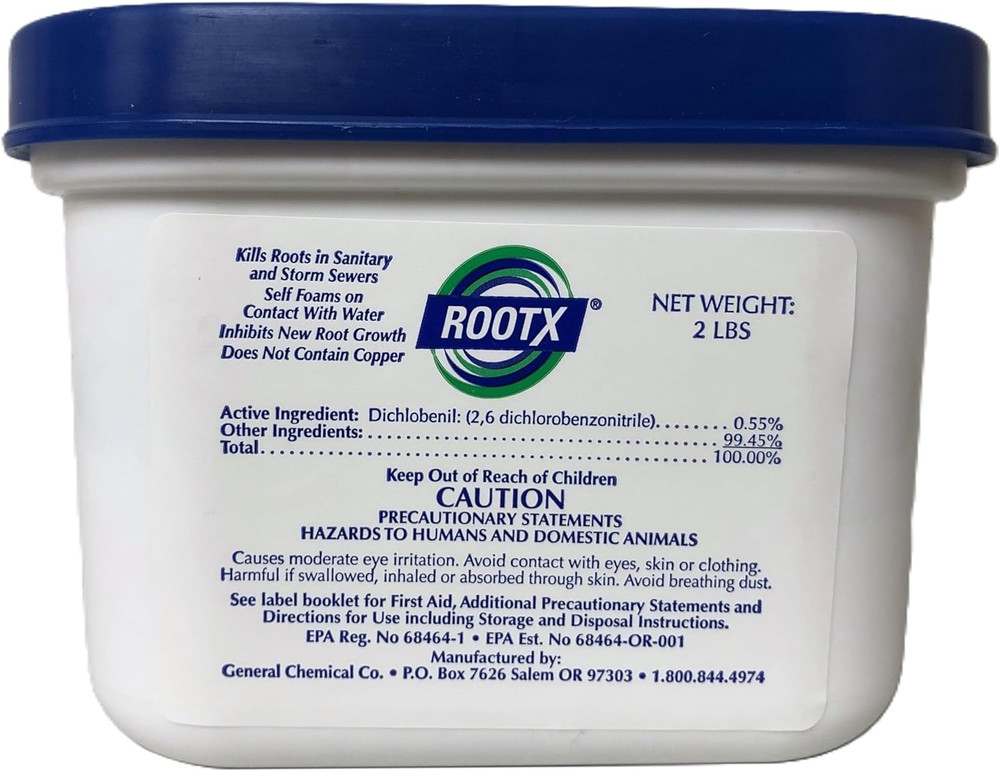 Intrusion Solution 2LB. JAR with Funnel/APPLICATOR Foaming Root Control