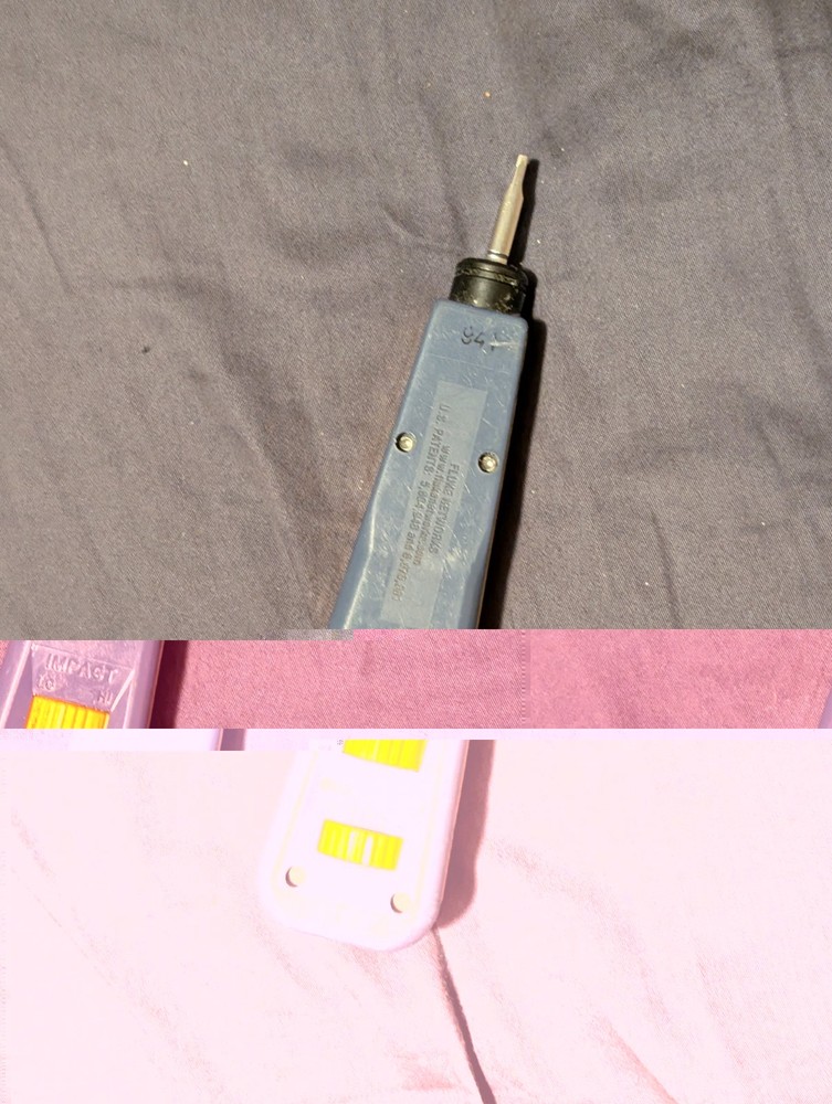 Fluke Networks D814 Punch Down Tool for Network and Telecom Cabling Installation