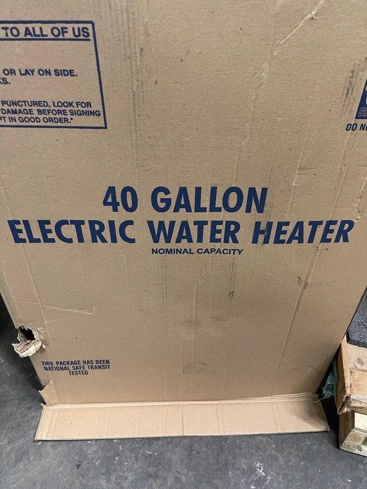RHEEM Electric Water Heater 40 Gallon #ELD40-TB New In Box