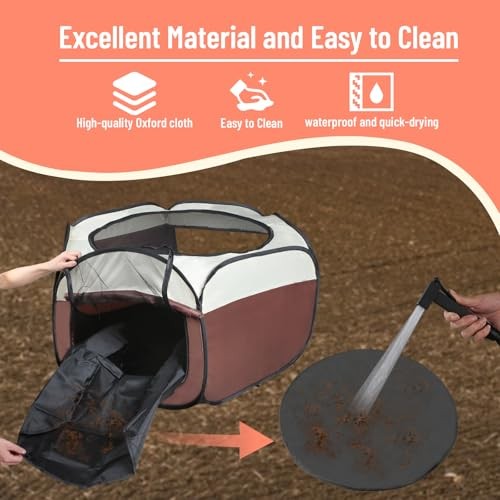 Chicken Brooder Box for Chick Starter Kit - 2026 Upgrade Chicken Brooder Tent