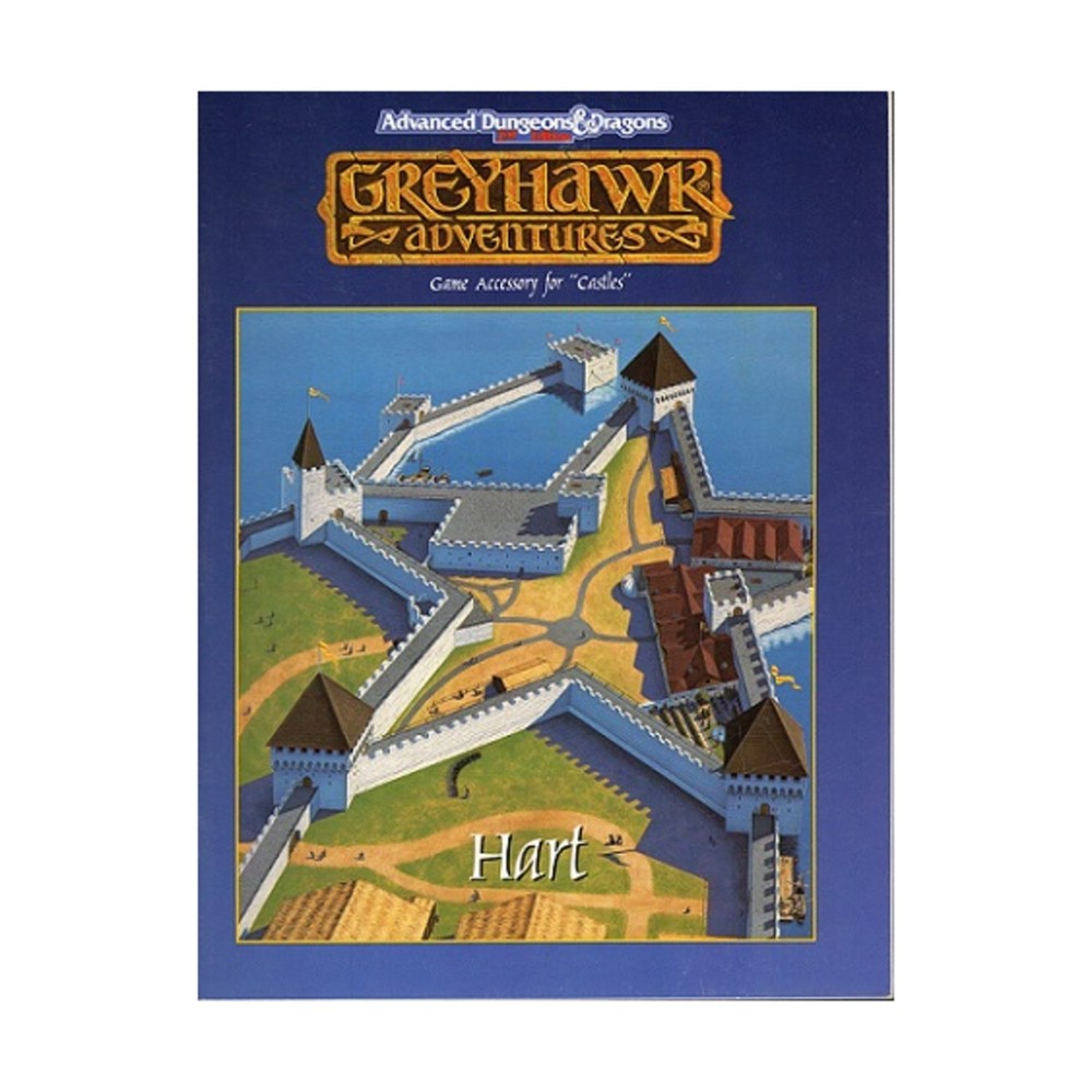 TSR AD&D 2nd Ed Castles - Hart Book Only! VG+