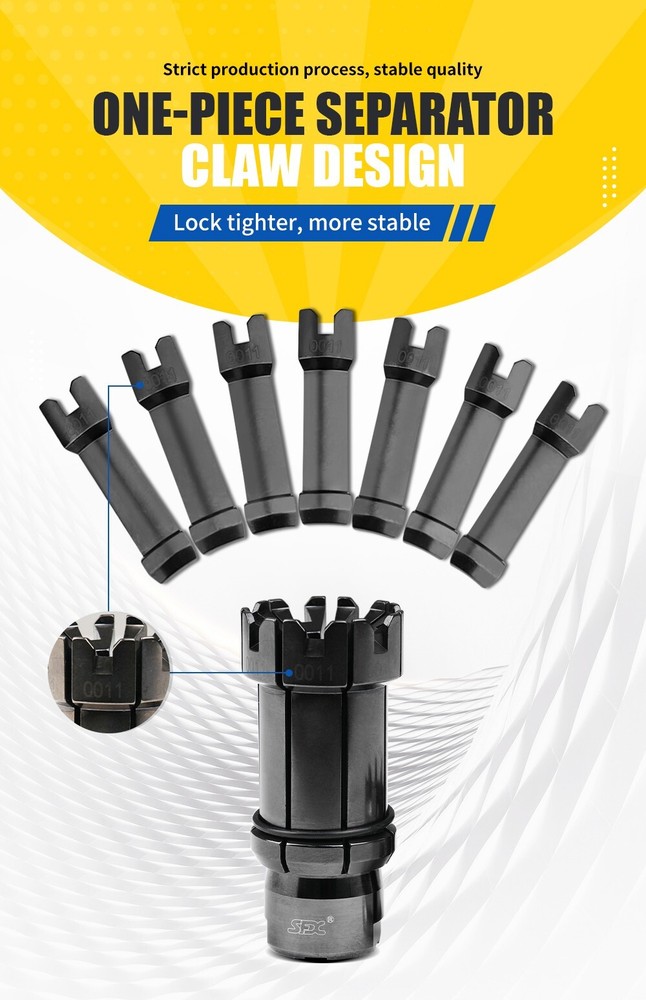 OT-HSK50(K) Pull Spindle Pull Claw Clamping Gripper 7-petal High Quality