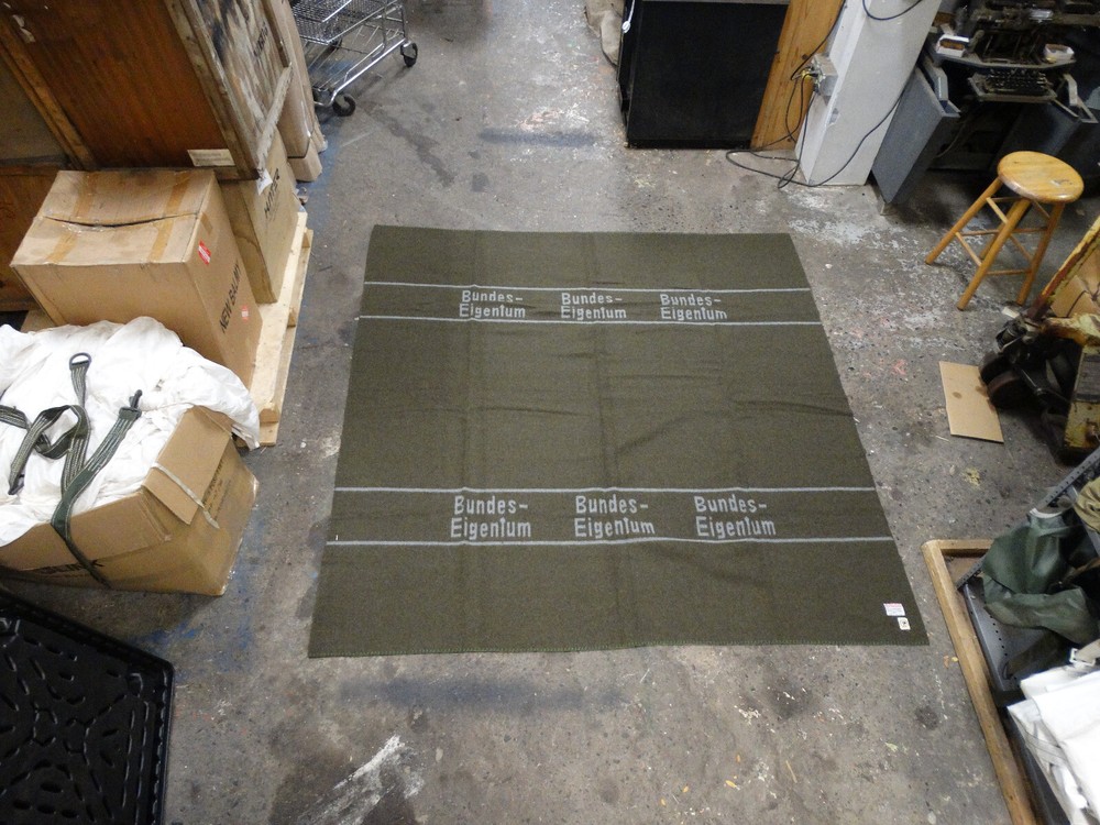German Army "Bundes-Eigenium" Wool Blanket
