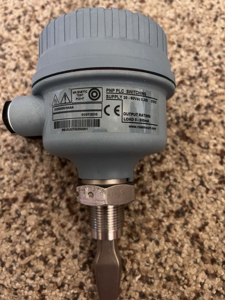 Rosemount 2120D00B1NAAA Single Point Level Switch Solid State Panel Mount