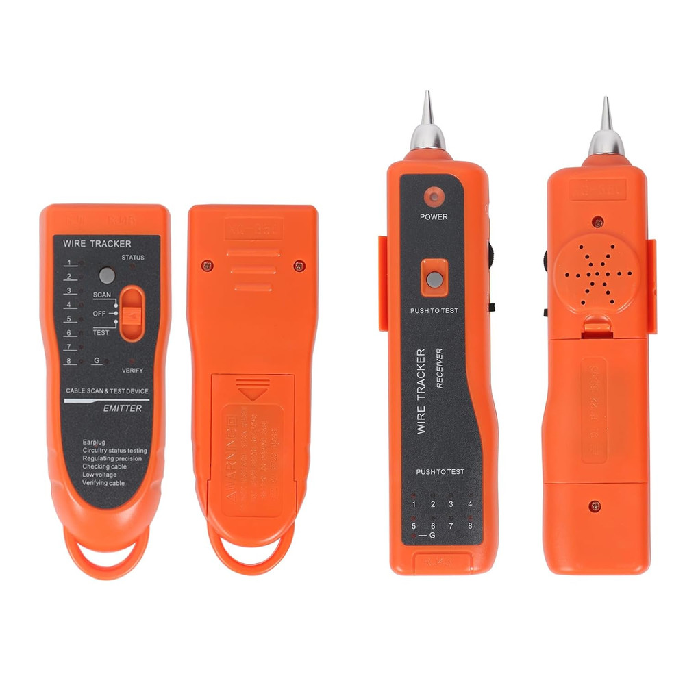 Ethernet Network Toner RJ11 RJ45 Network Cable Tester LAN Wire Tracker Finder Ca