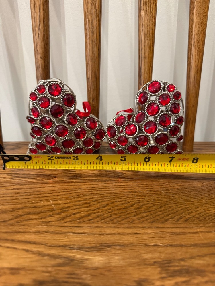 Large Heart Suncatcher set of 2