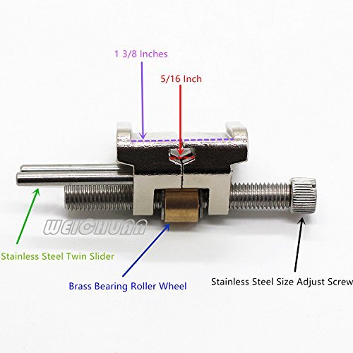 Stainless Steel Honing Guide for Wood Chisel Fixed Angle Sharpener Planer