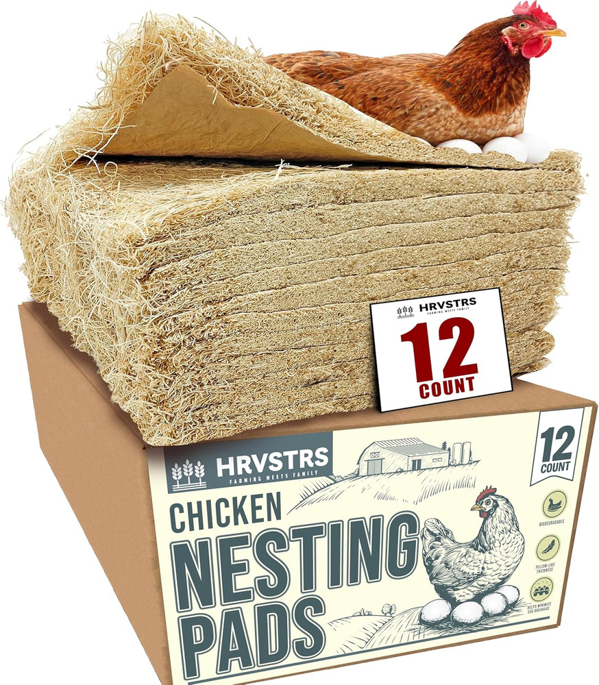 Nesting Pads for Chicken Coop Accessories - Aspen Bedding for Chicken Nesting Bo