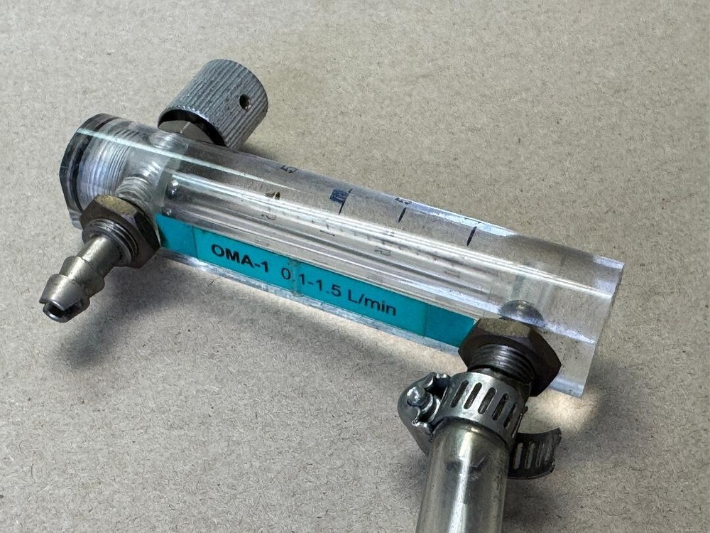 OMA-1 OXYGEN FLOWMETER 0.1-1.5 O2 L/MIN