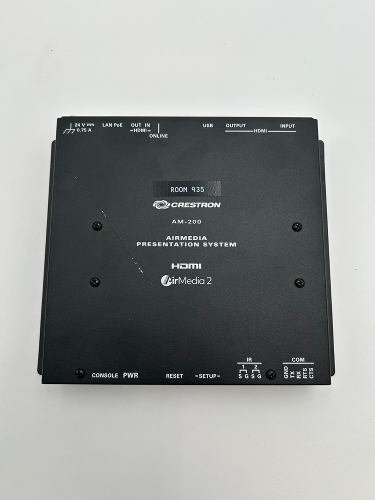 Crestron AM-200 Airmedia Presentation System