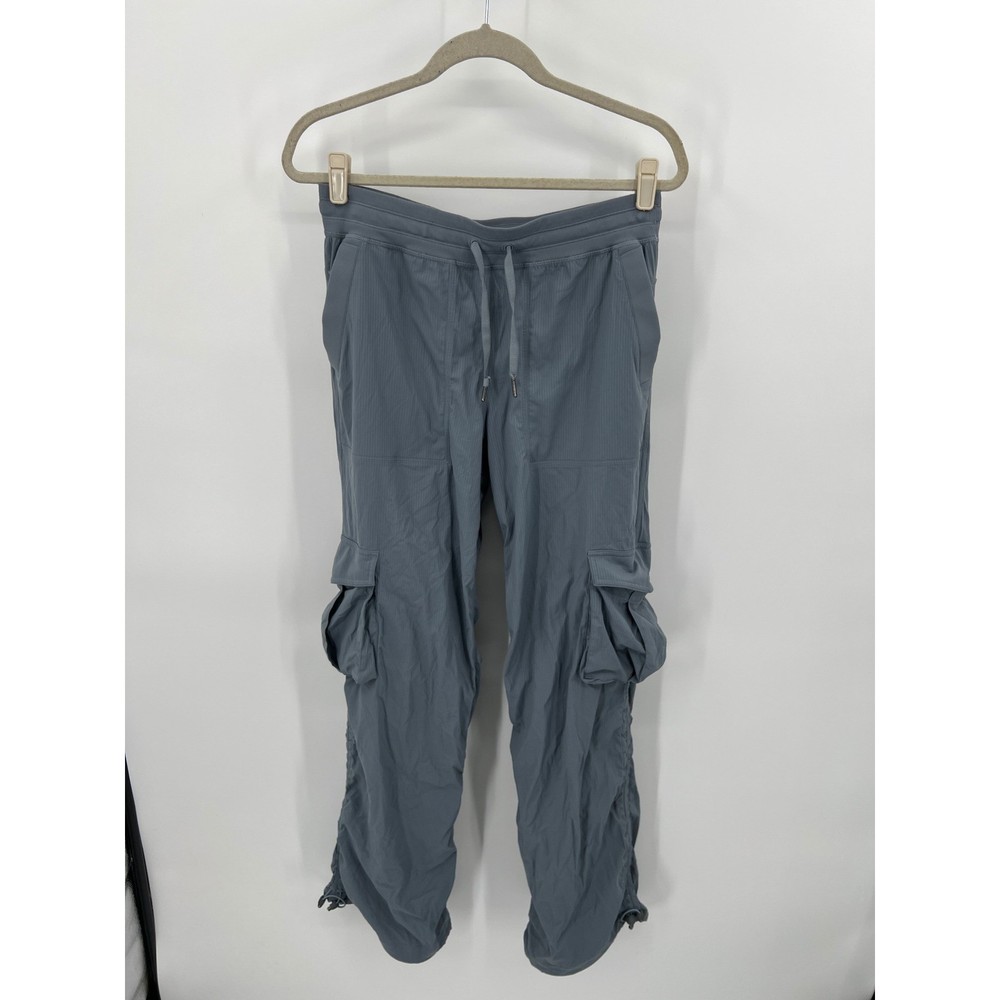 Lululemon Dance Studio Cargo Pants Blue Grey Size Medium