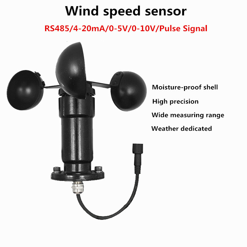 Ship Crane Tower Wind Speed and Direction Transmitter Sensor Wind Speed Monitor