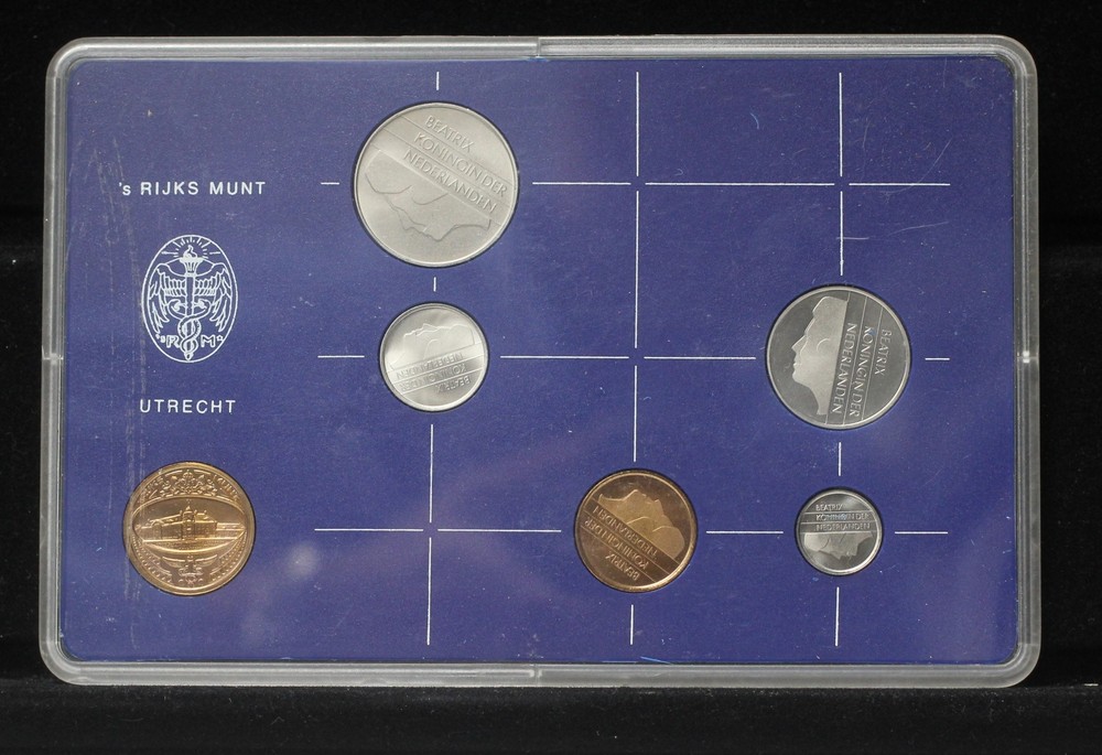 1982 Netherlands 5 Coin Proof Set PS# 27 4FSV