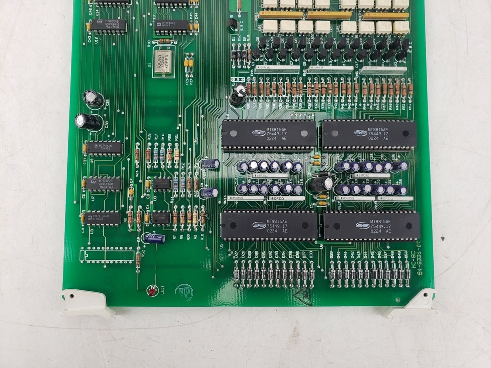Bogen Multicom 2000 Station Card MCSC Intercom System Used AS IS #6