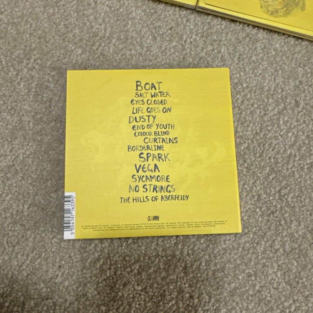 Ed Sheeran Subtract - CD with AUTOGRAPHED / SIGNED Insert