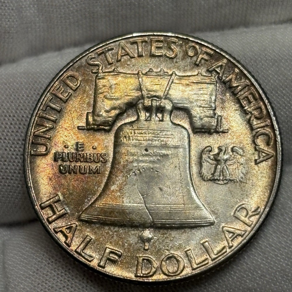 1962 50C Franklin Half Dollar Unc