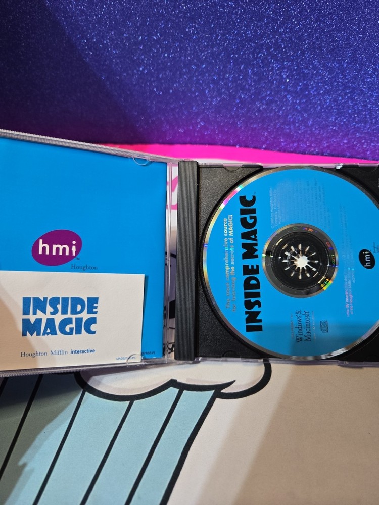 Inside Magic CD-ROM for Win/Mac PC Game Software