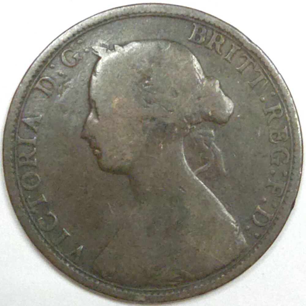 1862 Great Britain Half Penny (Lot#2)