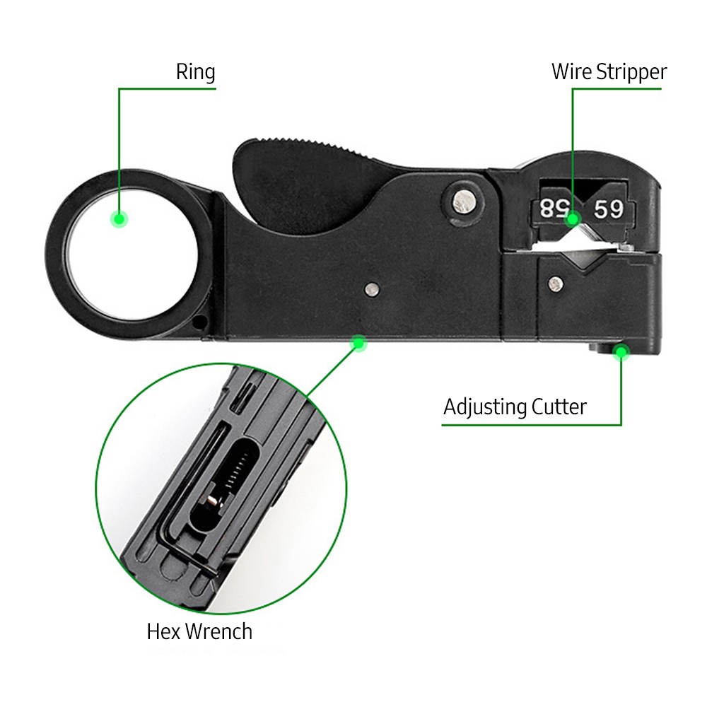 8pcs Network Cable Tester Kit Professional Wire Maintenance Tool For Computer