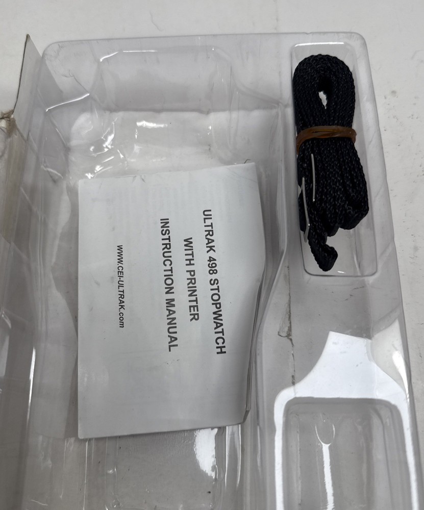 ULTRAK 498 Multi-Event 2000 Memory Printing Stopwatch