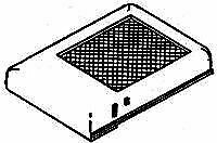 Details West 211 HO Scale Winterization Hatches - 48" - Later EMD