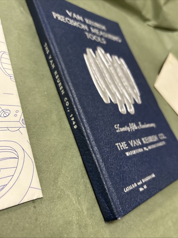 1945 VAN KEUREN PRECISION MEASURING TOOLS CATALOG AND HANDBOOK