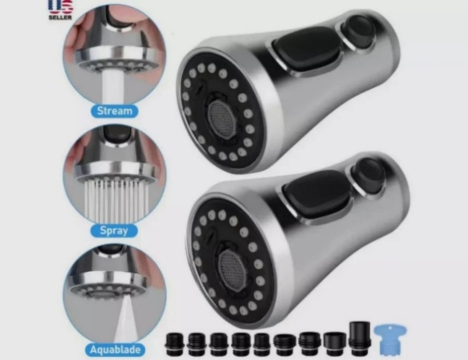 Standard Universal Spray Head Pull Down Kitchen Faucet Replacement Part /&+%