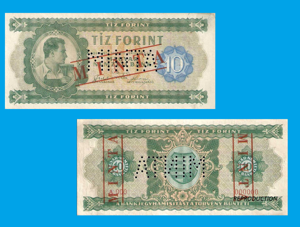 hungary 10 forint 1946  *  Copy