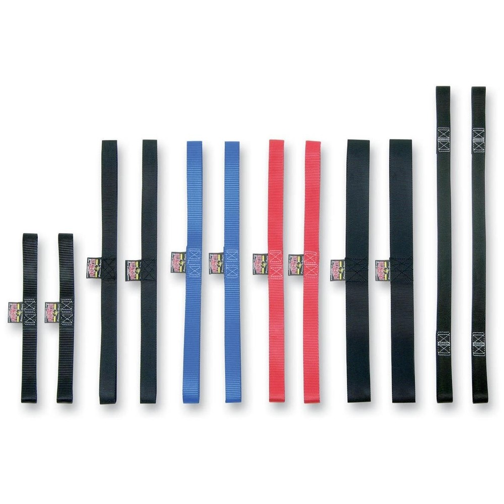 Powertye 42181 1in. Soft-Tye Extensions - Red