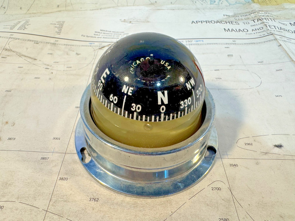 airguide model 68 small sailboat compass