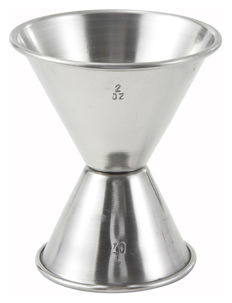 Jigger, 1oz x 2oz, S/S (12 Each)