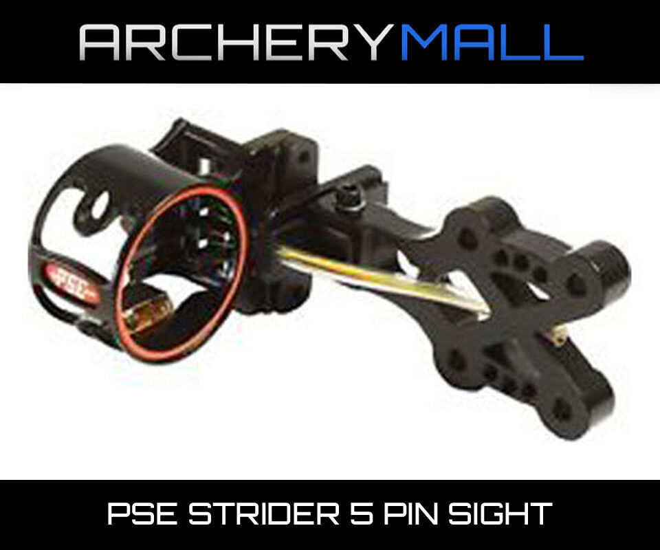 PSE X-Force Hunter Bow Sight Black 5 pins