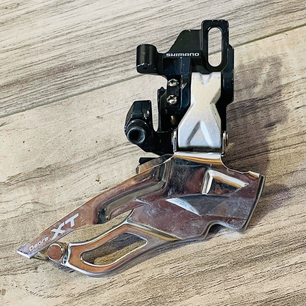 Shimano Deore XT FD-M771 10 Speed Front Derailleur DIRECT MOUNT Dual Pull