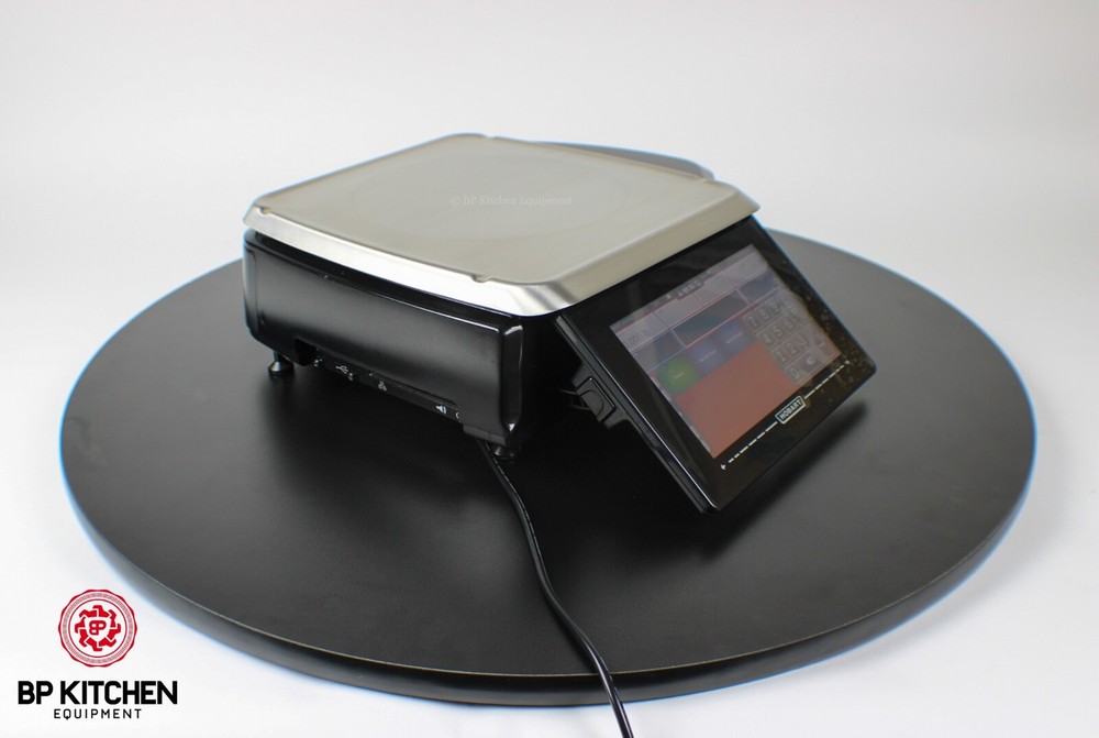Hobart HTi Scale With Printer, New Operator Screen & 7" Customer Display