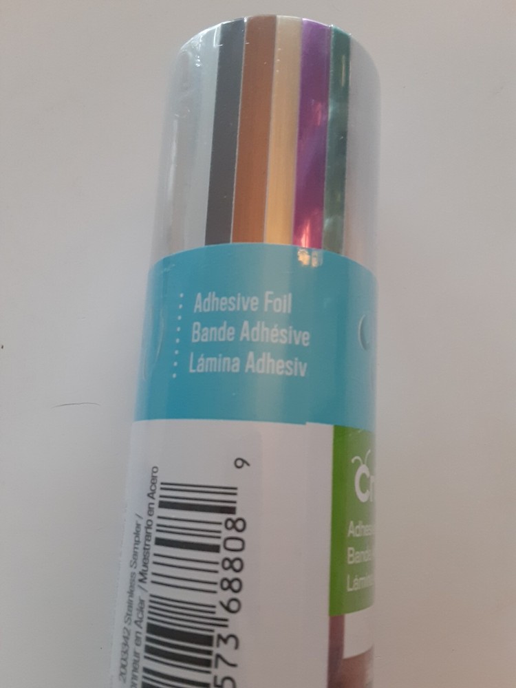 Cricut Adhesive Foil “STAINLESS SAMPLER” - Sealed