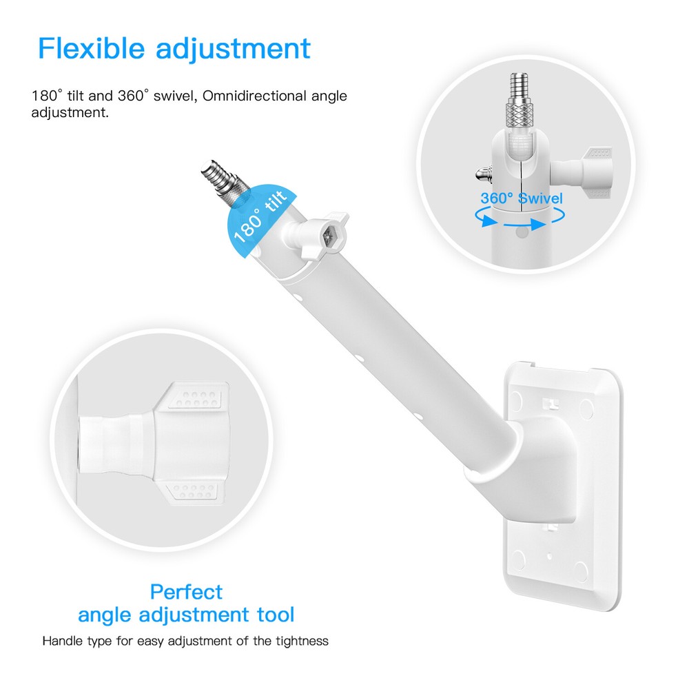 Wall Mount for Ring Solar Panel,Arlo Solar Panel,Eufy /Wasserstein Super Solar