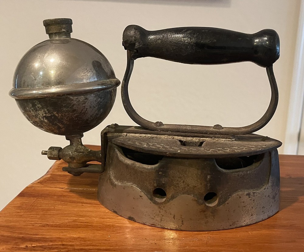 Antique Gas Clothes Iron.