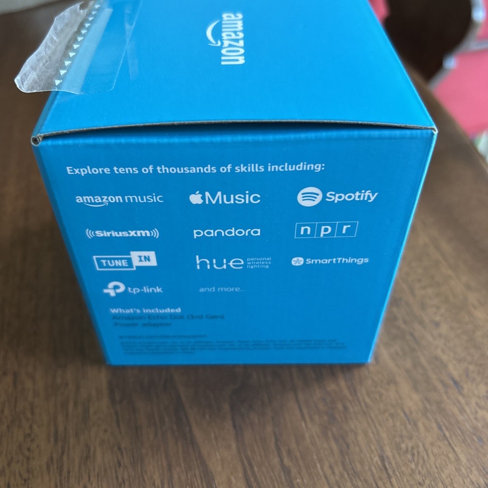 Amazon Echo Dot 3rd Generation Smart Speaker w/ Alexa Charcoal PreOwned